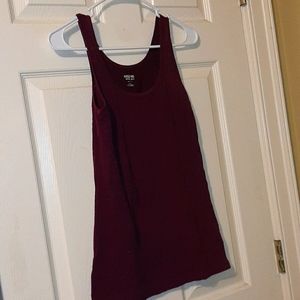 Mossimo Burgundy Tank Top